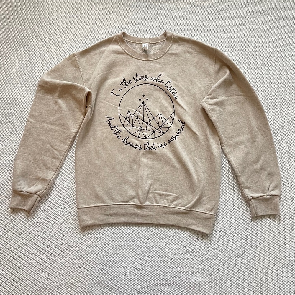 Velaris ACOMAF Night Court Mountains Sarah J Maas Sweatshirt